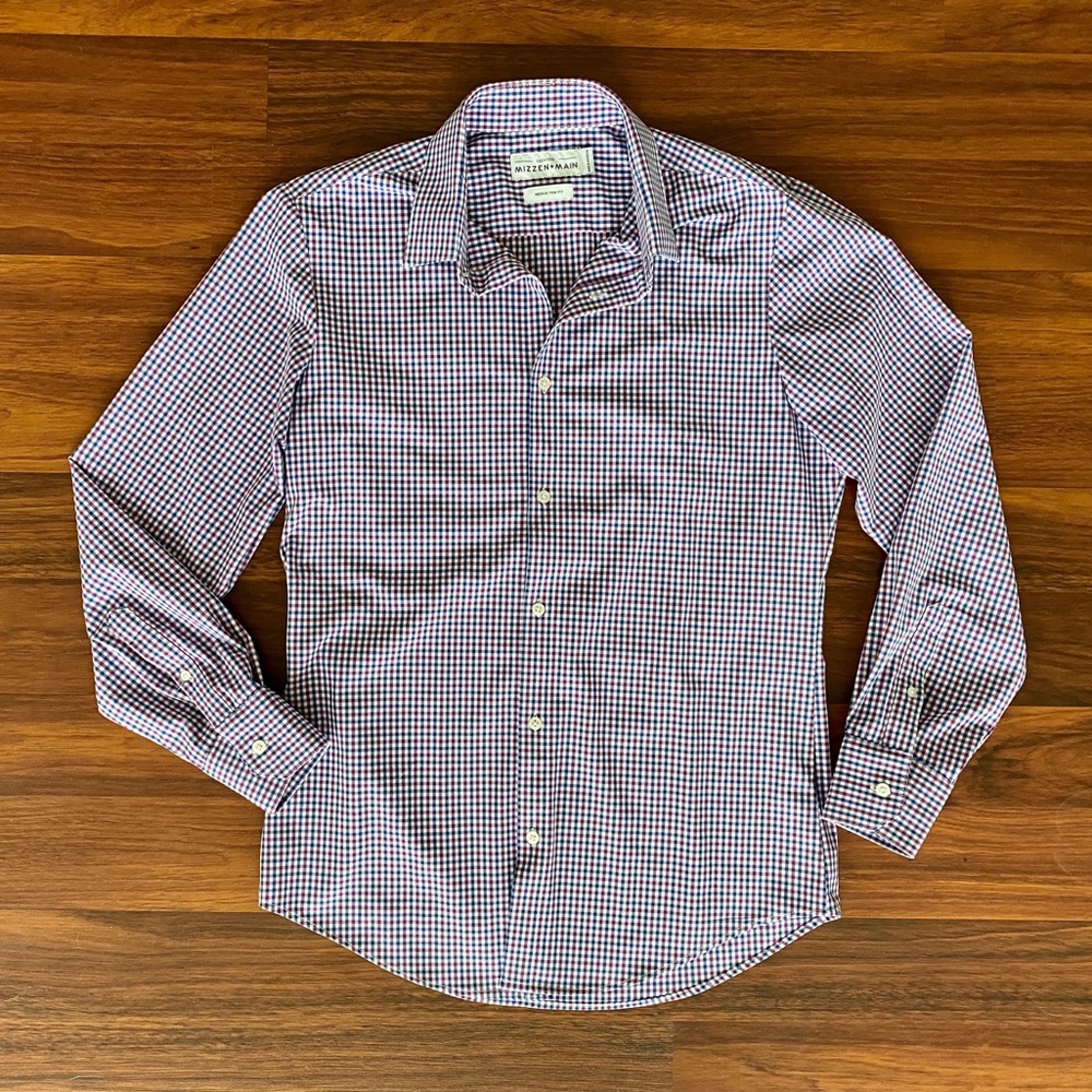 Med Mizzen+Main Montoya Trim Fit Performance Shirt